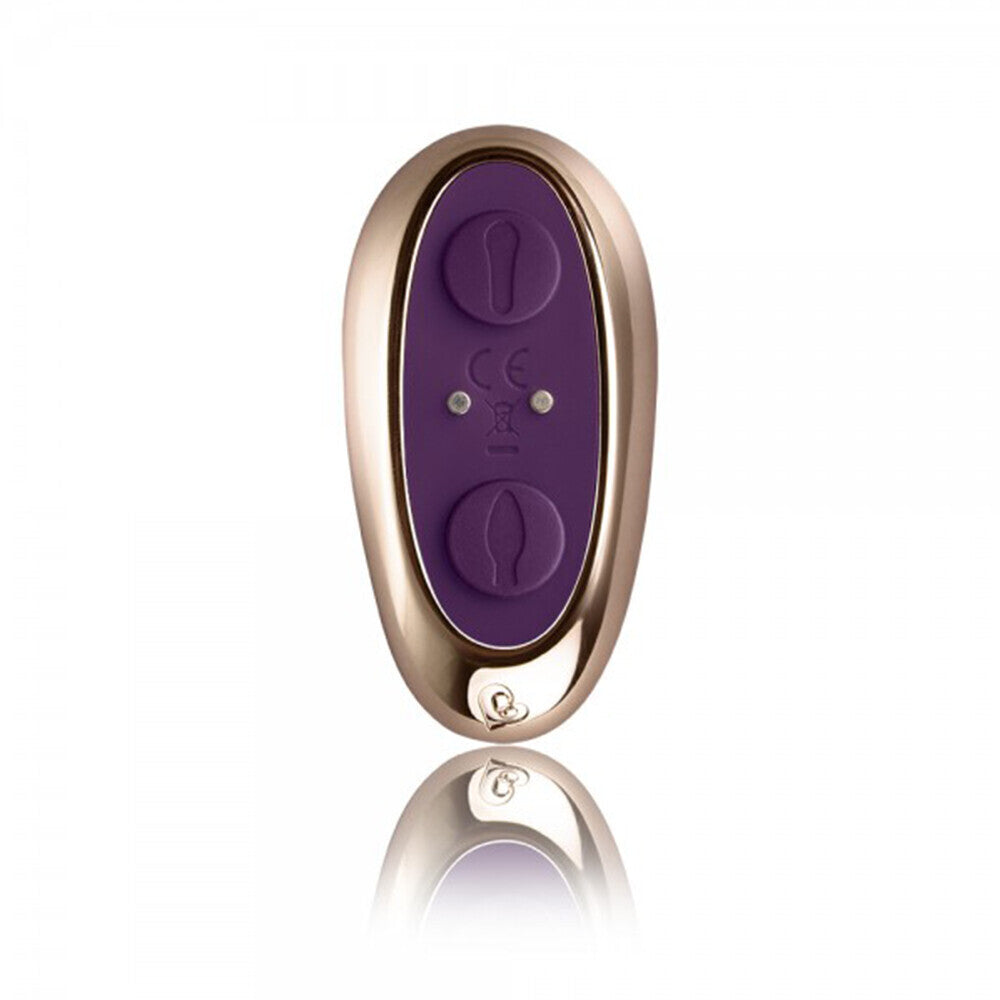 Rocks Off Cocktail Remote Control Couple's Vibe Purple