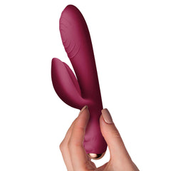 Rocks Off Everygirl Burgundy Rechargeable Rabbit Vibrator