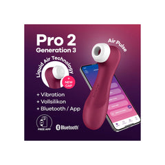 Satisfyer Pro 2 Generation 3 with Air Tech and App