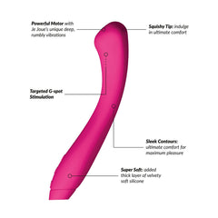 Je Joue Juno Sleek G-Spot Vibrator Fuchsia