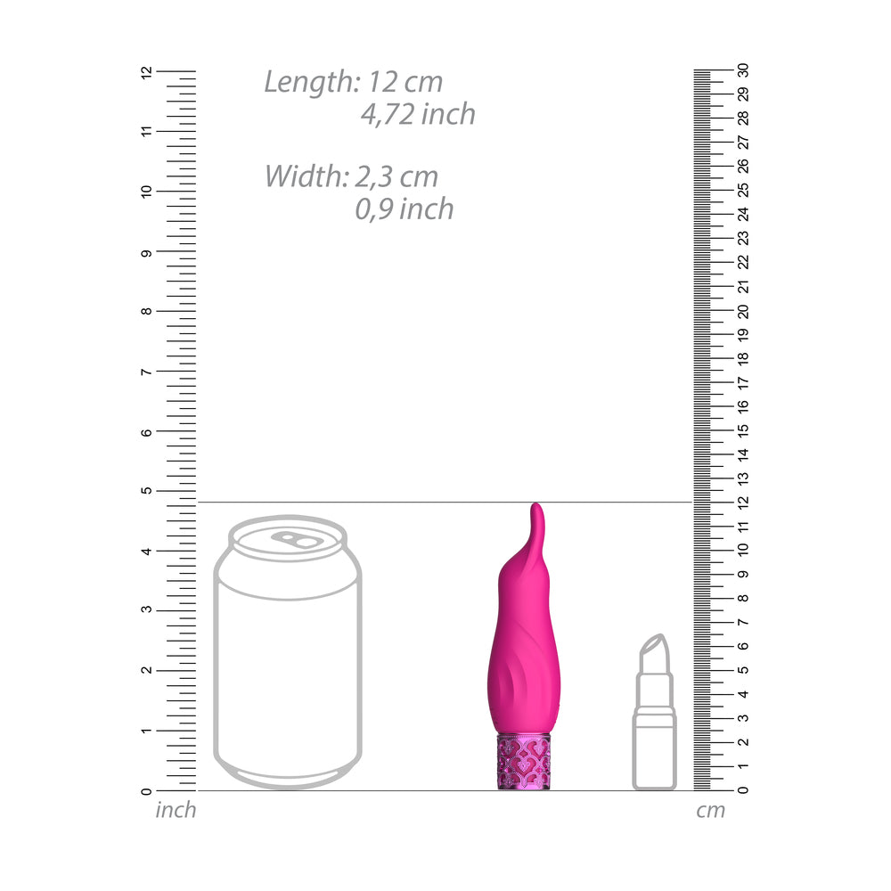 Royal Gems Sparkle Rechargeable Bullet Pink